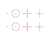 Lancer Tactical Red & Green Dot Panorama Reflex Sight - 4 Reticles (Color: Black)